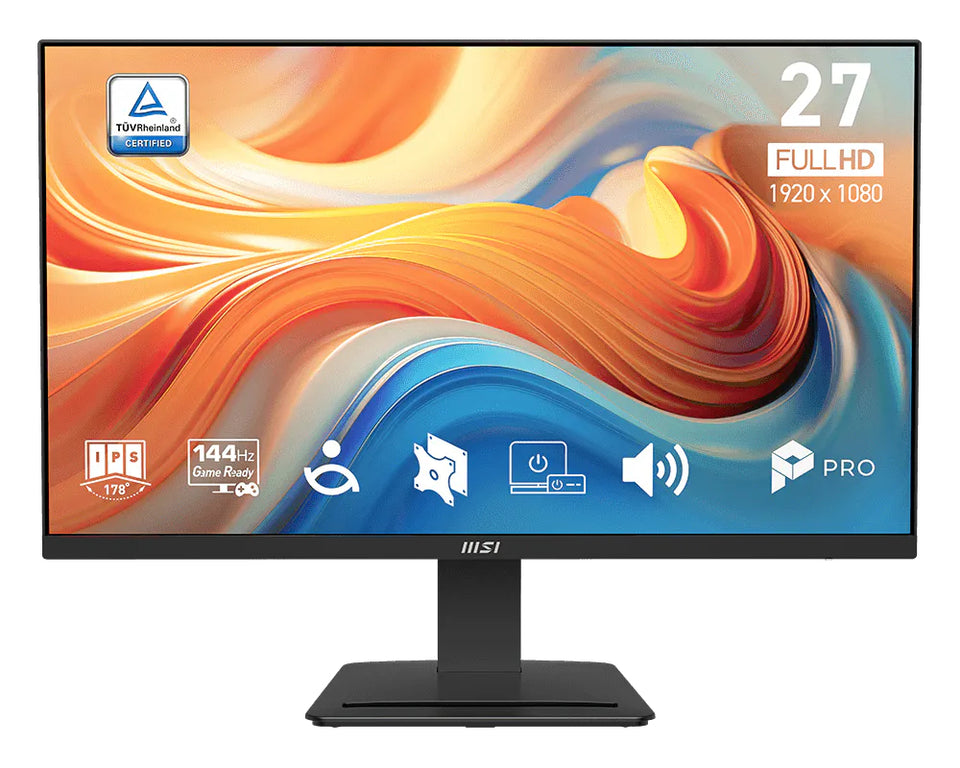 MSI Pro MP273DE E14A Computer Monitor 68.6 cm (27") 1920 x 1080 Pixels Full HD LCD Black