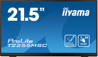 iiyama ProLite T2255MSC-B1 Computerbildschirm 54,6 cm (21.5") 1920 x 1080 Pixel Full HD LCD Touchscreen Schwarz