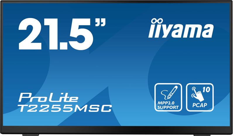 iiyama ProLite T2255MSC-B1 Computerbildschirm 54,6 cm (21.5") 1920 x 1080 Pixel Full HD LCD Touchscreen Schwarz