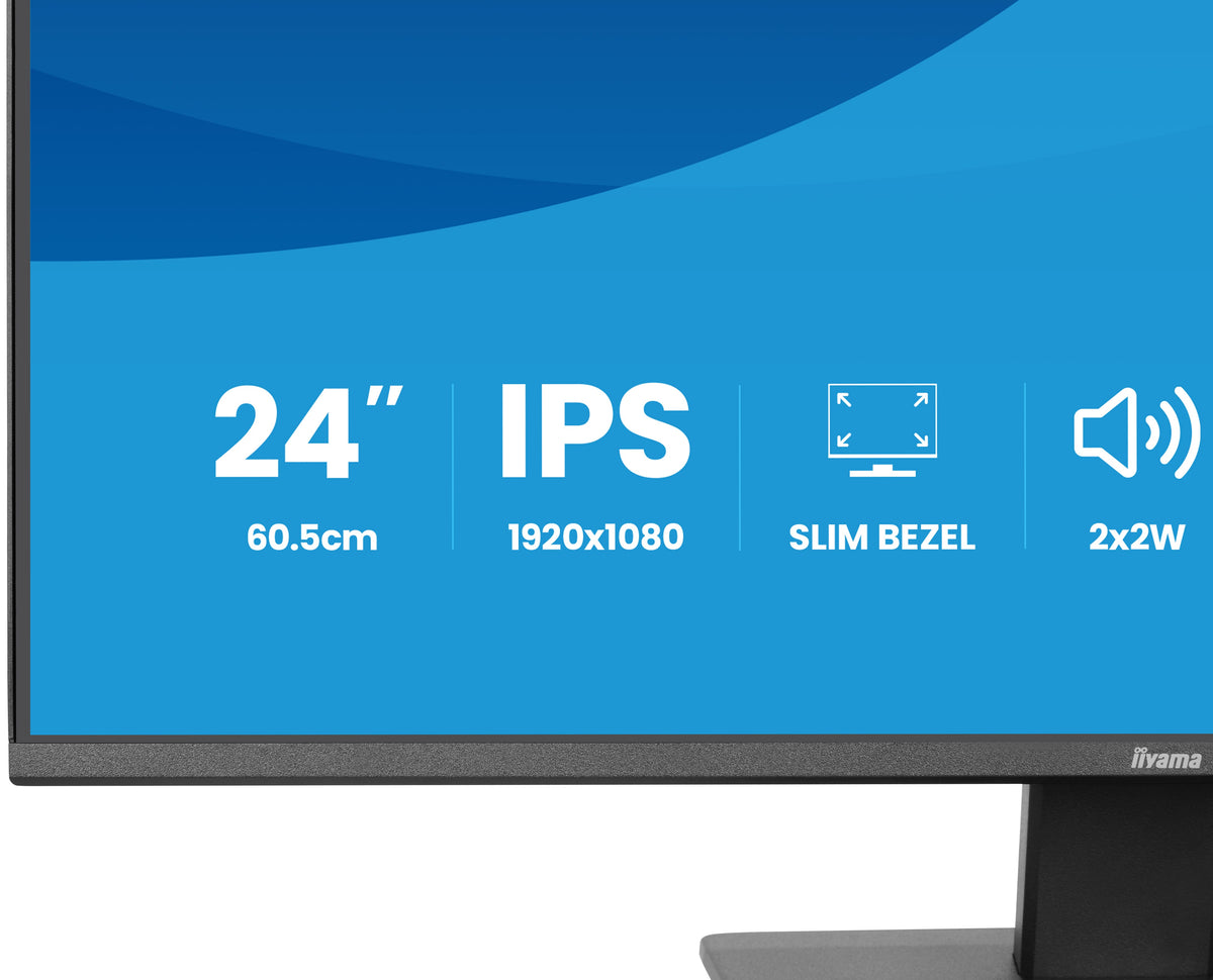 iiyama ProLite X2493HSU-B1 Computerbildschirm 60,5 cm (23.8") 1920 x 1080 Pixel Full HD LED Schwarz