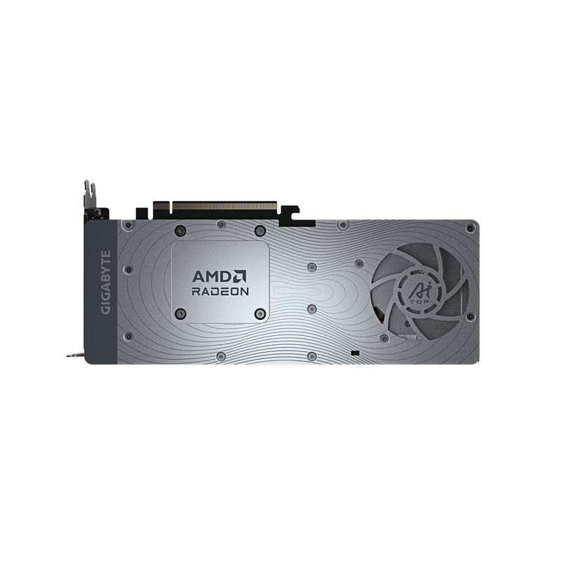 GIGABYTE Radeon AI PRO R9700 AI TOP 32G Grafikkarte – 32 GB GDDR6, 256 Bit, PCI-E 5.0, 2920 MHz Kernfrequenz, 3 x DisplayPort, 1 x HDMI, GV-R9700AI TOP-32GD 1.1