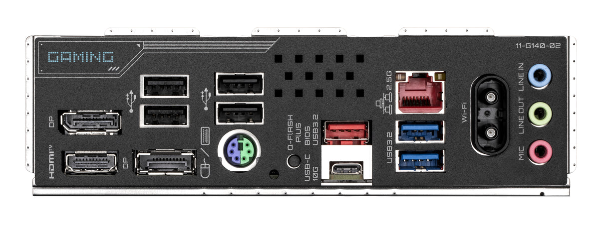GIGABYTE B850M GAMING X WIFI6E Motherboard - AMD Ryzen 9000 Serien CPUs, 10+2+2 Phasen Digital VRM, bis zu 8200MHz DDR5 (OC), 1xPCIe 5.0 + 1xPCIe 4.0 M.2, 2.5LAN, WIFI 6E, USB 3.2 Gen 2.