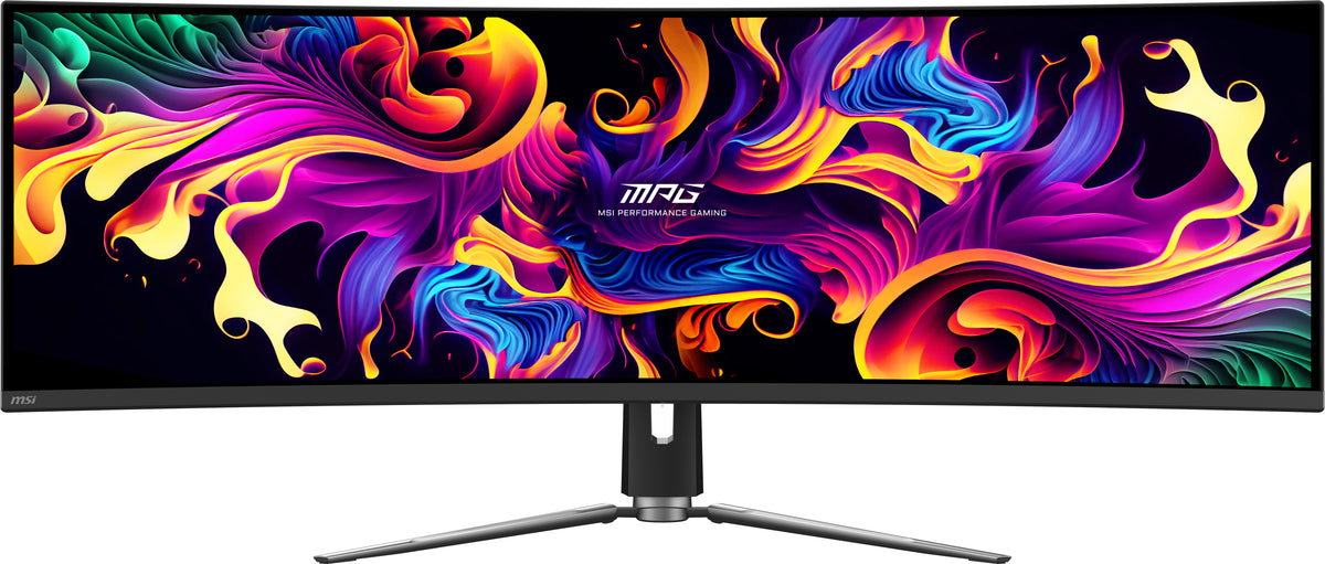 MSI MPG 491CQP QD-OLED Écran d'ordinateur 124,5 cm (49") 5120 x 1440 pixels Dual WQHD Noir