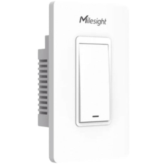 IoT Milesight Wall Switch LoRaWAN 3-wire 1 button