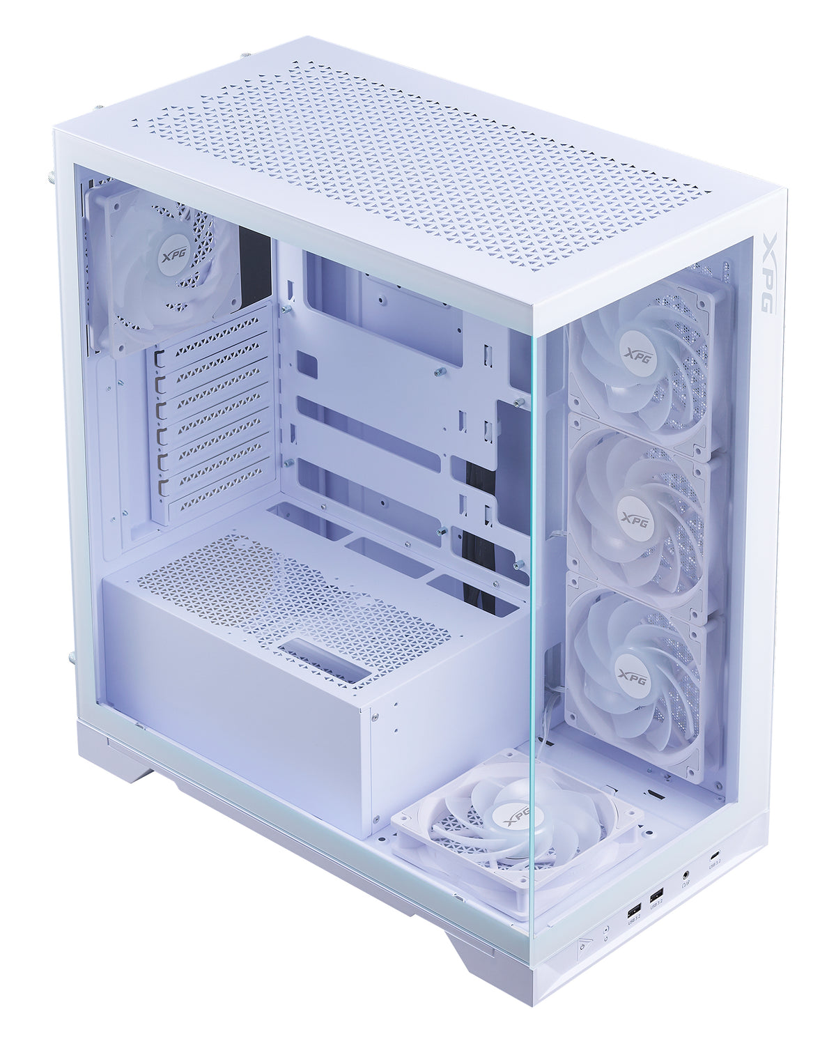 XPG INVADER X BTF MID-TOWER-GEHÄUSE Weiß