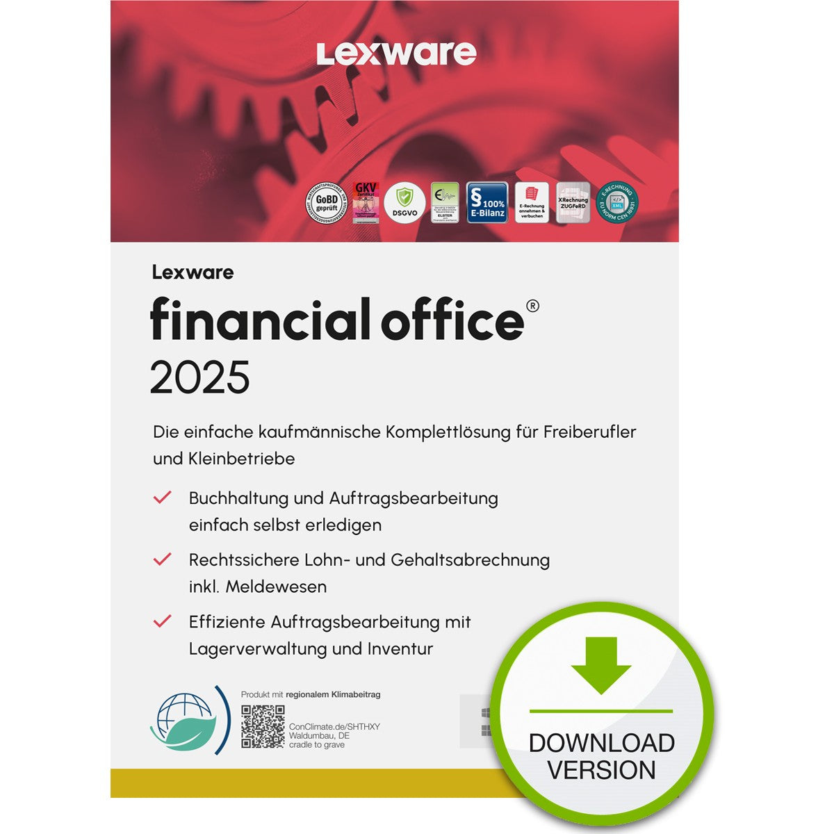 Lexware Financial Office 2025 - 1 Device. 1 Year - ESD-DownloadESD