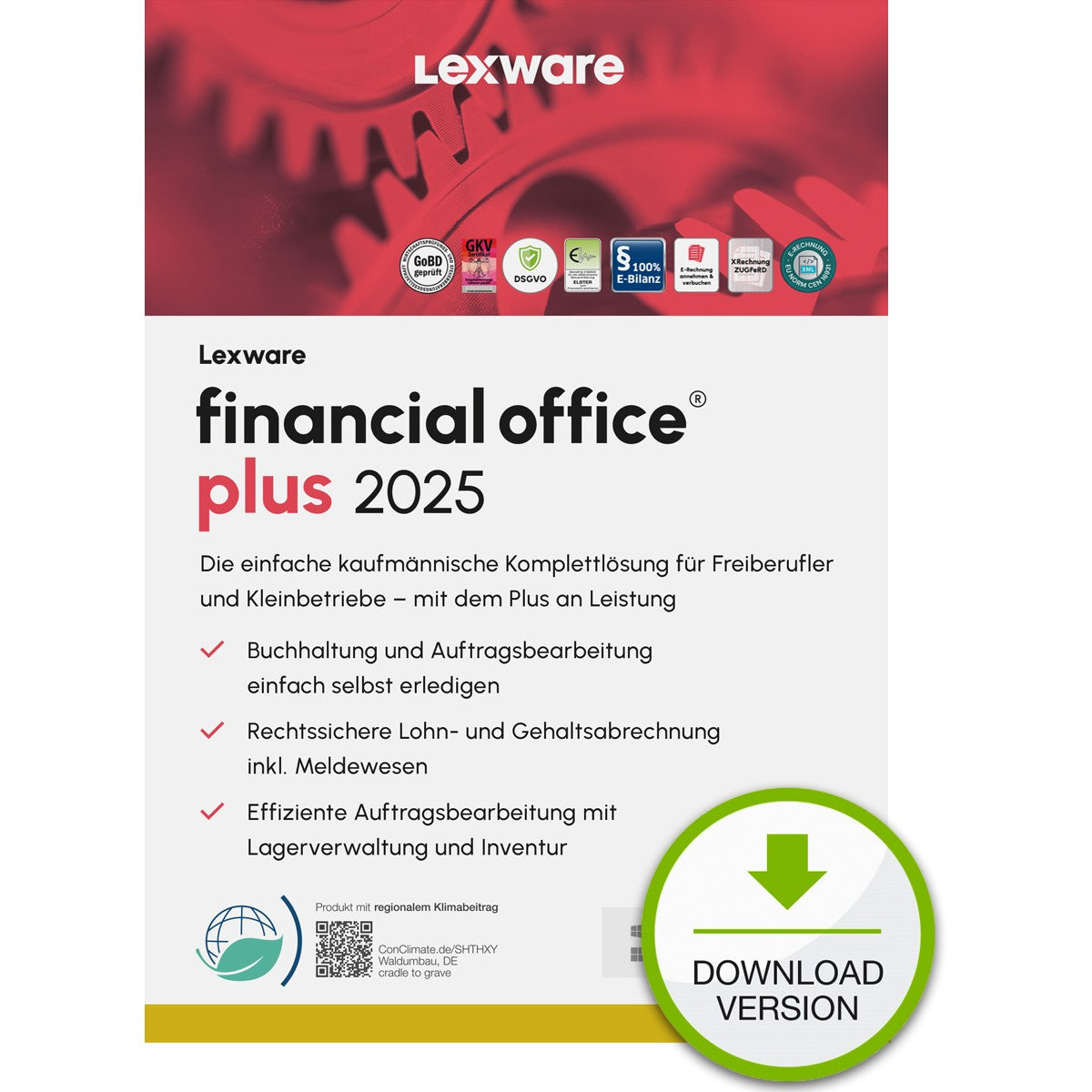 Lexware Financial Office Plus 2025 - 1 Device. 1 Year - ESD-DownloadESD