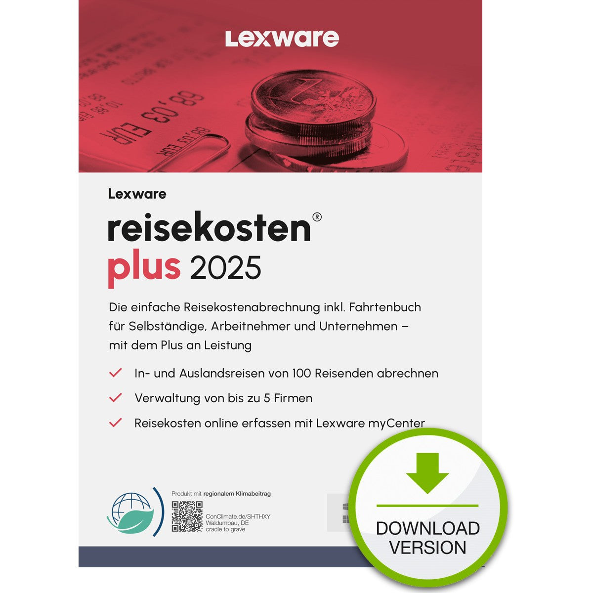 Lexware Reisekosten Plus 2025 - 1 Device. ABO - ESD-DownloadESD