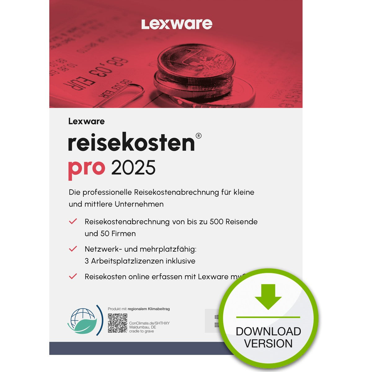 Lexware Reisekosten Pro 2025 - 1 Device. 1 Year - ESD-DownloadESD