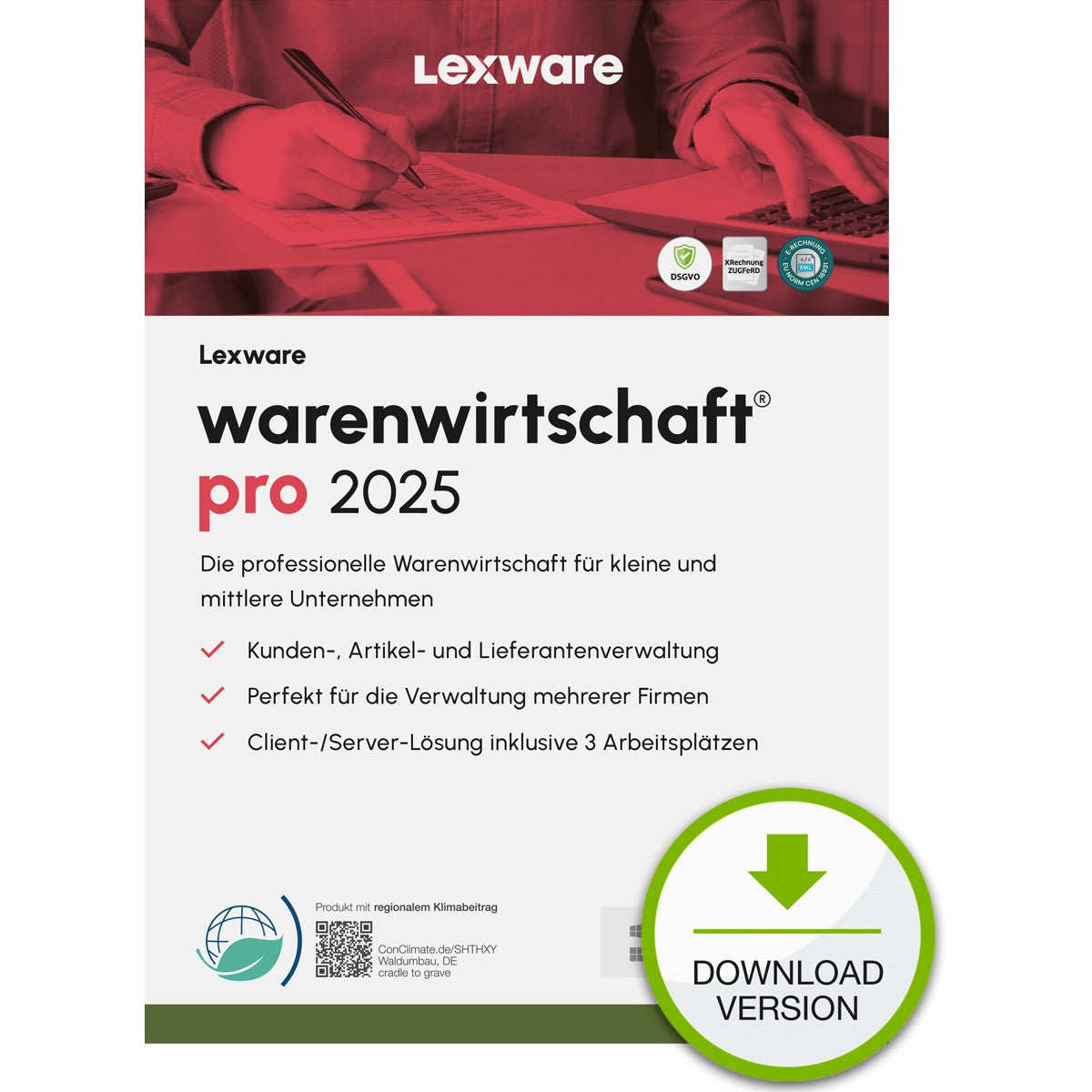 Lexware myCenter Lizenzen std/plus 2025 - 5 Devices. ABO - ESD-DownloadESD