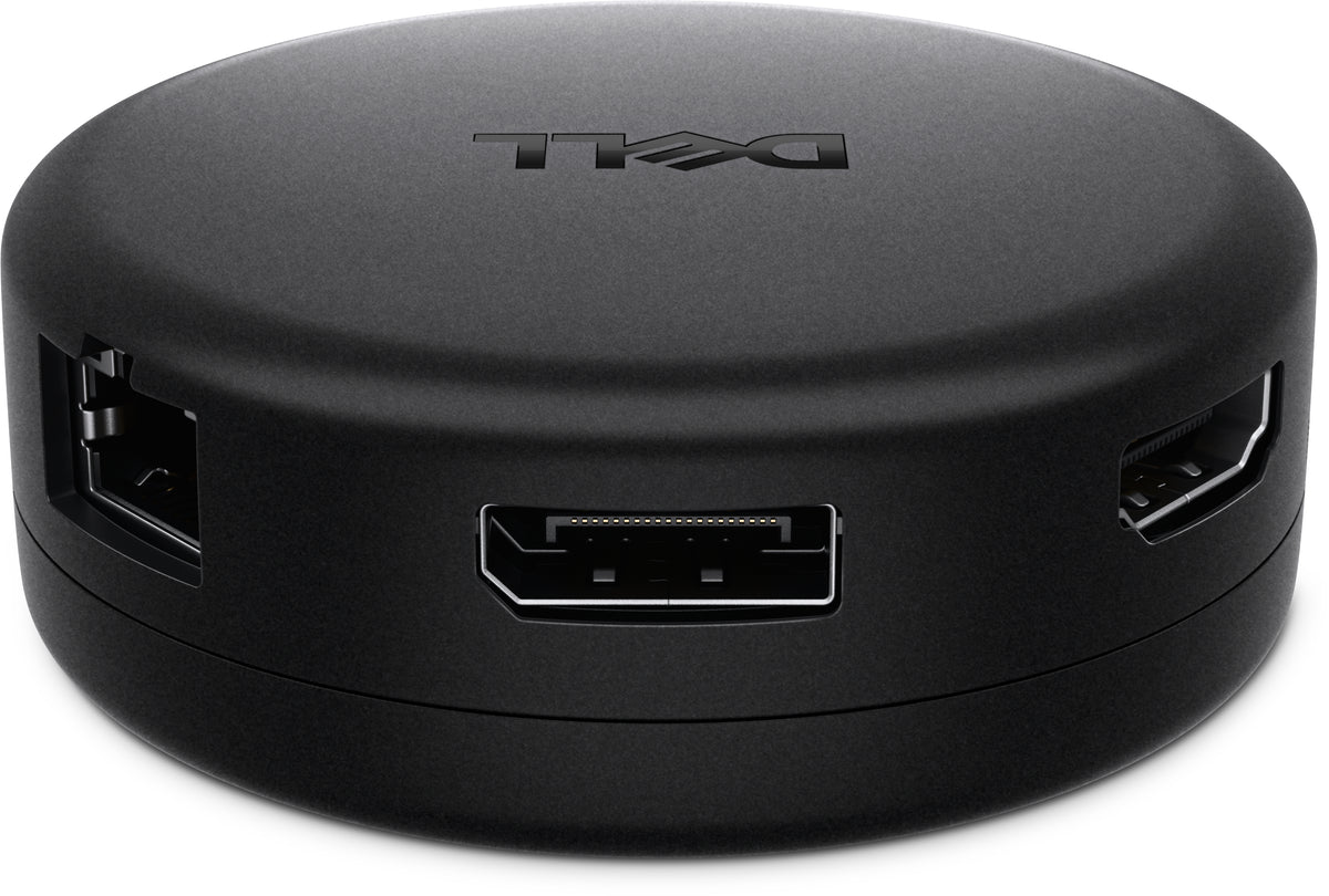 DELL DA326 Kabelgebunden USB 3.2 Gen 1 (3.1 Gen 1) Type-C Schwarz