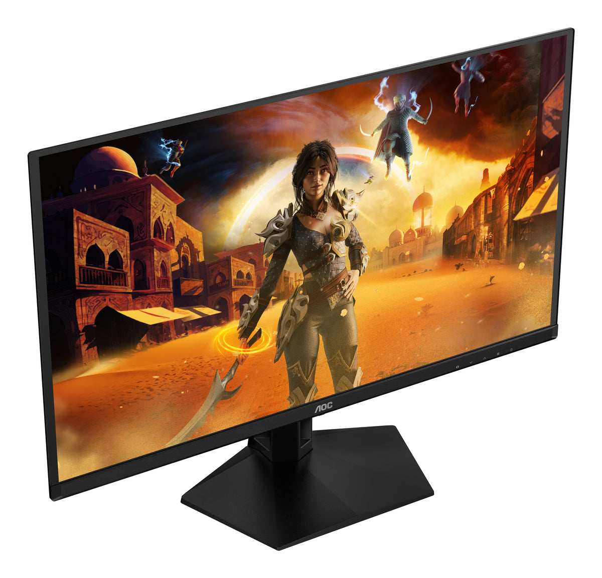 AOC G4 Q27G41ZDF Computerbildschirm 67,3 cm (26.5") 2560 x 1440 Pixel Quad HD QD-OLED Schwarz, Rot