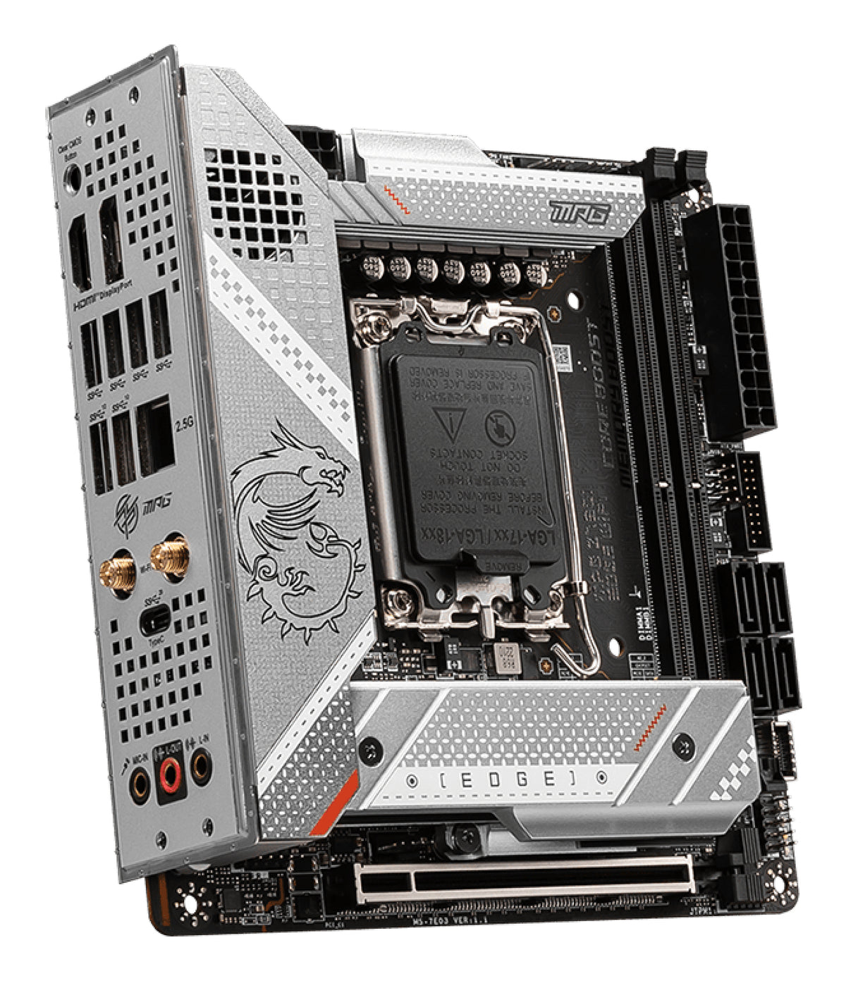 MSI MPG Z790I EDGE WIFI Motherboard Intel Z790 LGA 1700 mini ITX