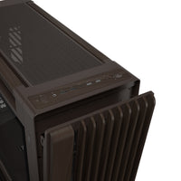 ASUS ProArt PA602 Wood Edition Retro Brown - Tempered Glass Panel Midi Tower Braun