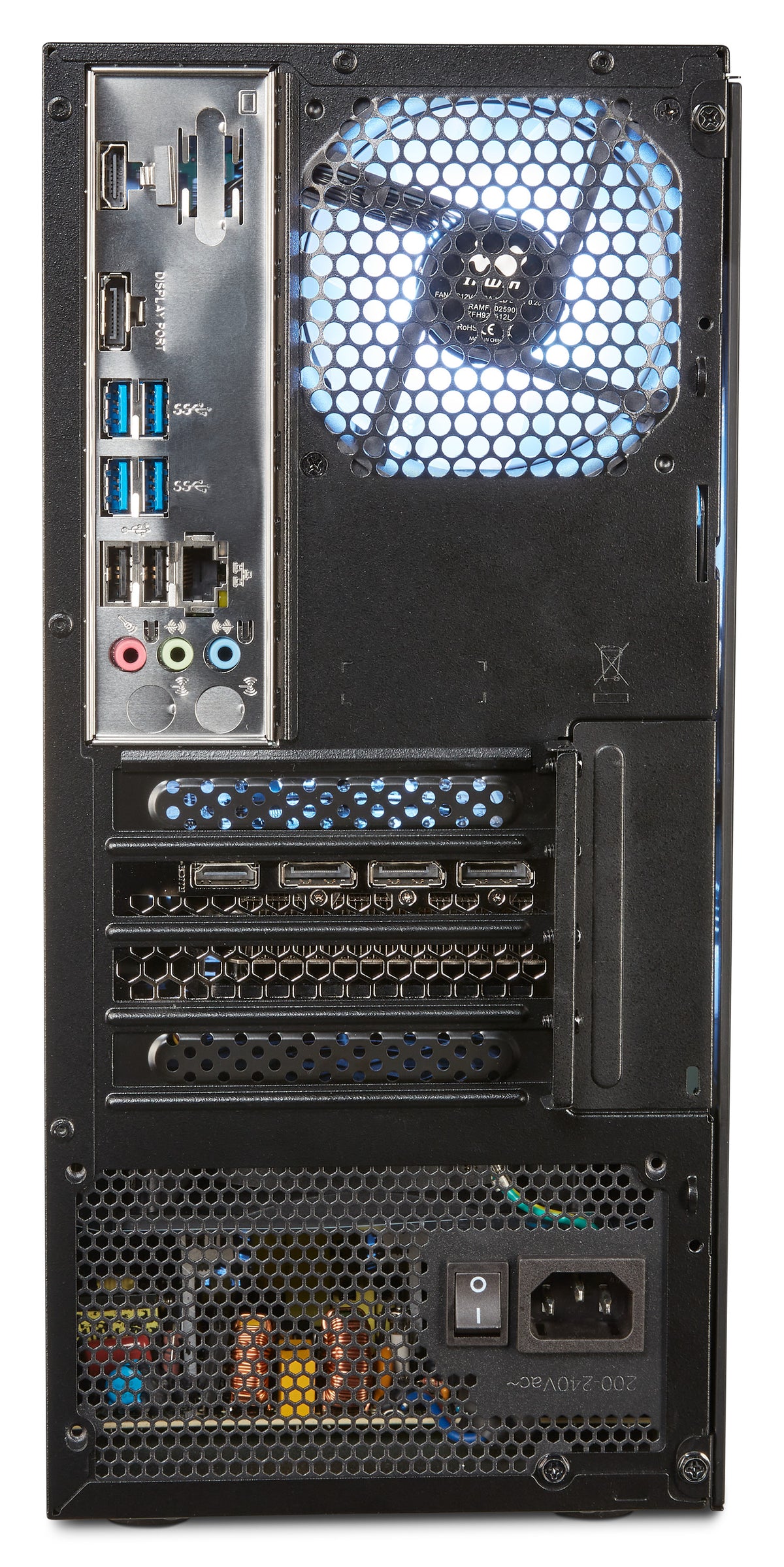 ERAZER Recon P40 (MD 340098) EU Intel Core Ultra 5 225 16 GB DDR5-SDRAM 1 TB SSD NVIDIA GeForce RTX 5060 Windows 11 Home PC Tower Nero
