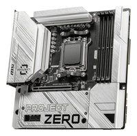 MSI B650M PROJECT ZERO Motherboard AMD B650 Sockel AM5 micro ATX