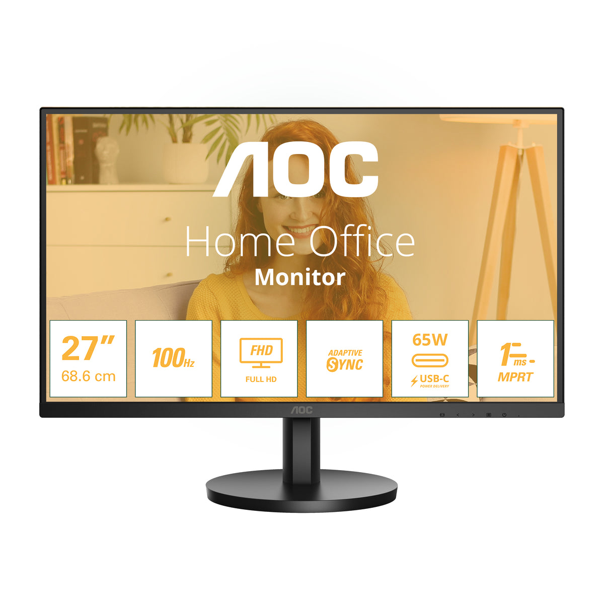 Monitor per PC AOC 27B3CA2 68,6 cm (27") 1920 x 1080 Pixel Full HD LED Nero
