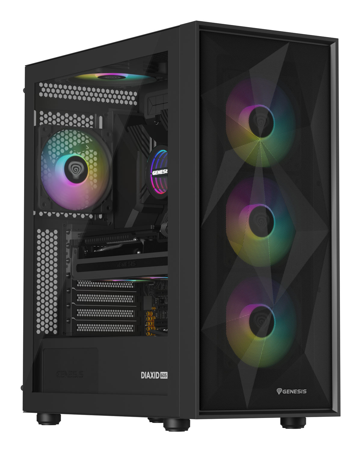 GENESIS NLG-2321 Computerkühlsystem Prozessor All-in-One-Flüssigkeitskühler Schwarz