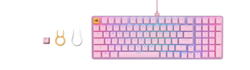 Glorious Gaming GMMK 2 Tastatur USB US Englisch Pink