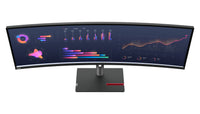 Lenovo ThinkVision P49w-30 Computerbildschirm 124,5 cm (49") 5120 x 1440 Pixel DQHD LED Schwarz