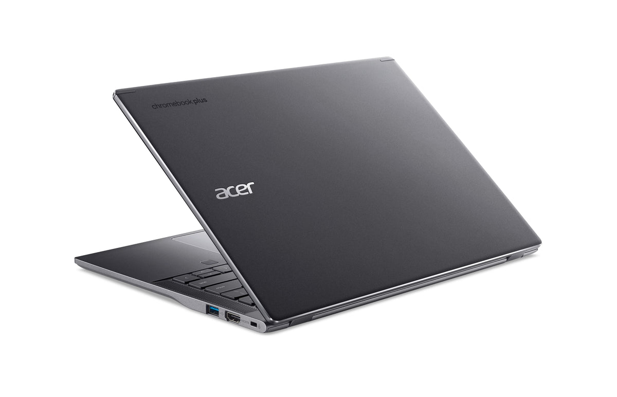 Acer Chromebook Plus 514 CBE594-2L-TCO-54HB Intel Core 5 120U 35,6 cm (14") WUXGA 16 GB LPDDR5x-SDRAM 256 GB SSD Wi-Fi 7 (802.11be) ChromeOS Deutsch Grau