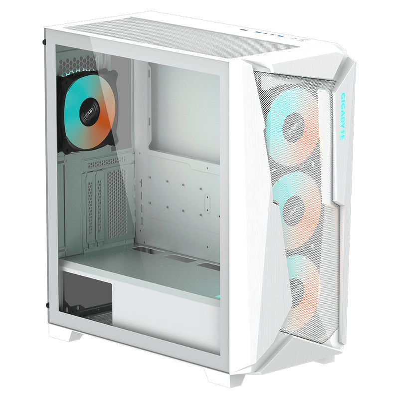 GIGABYTE C301GW Computer-Gehäuse Midi Tower Weiß