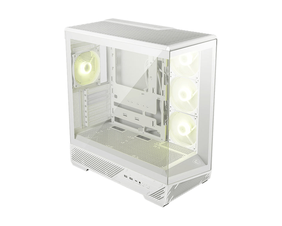 MSI MAG PANO 130R PZ WHITE Case per computer Midi Tower Bianco