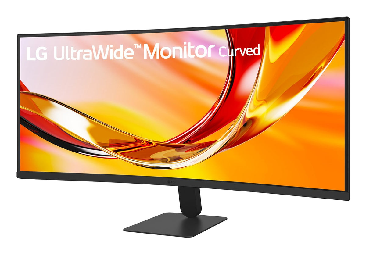 LG 34U601B-B Computer Monitor 86.4 cm (34") 3440 x 1440 Pixels Dual WQHD LCD Black