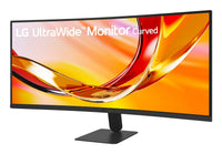 LG 34U601B-B Computer Monitor 86.4 cm (34") 3440 x 1440 Pixels Dual WQHD LCD Black