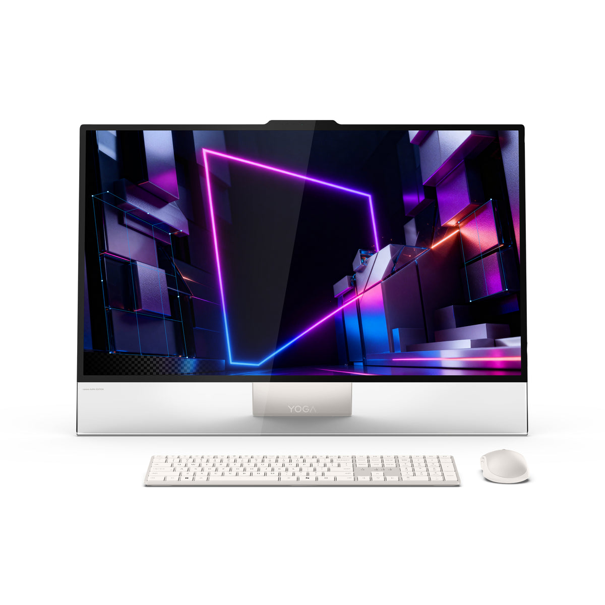 Lenovo Yoga AIO 32IPH11 Copilot+ PC Intel Core Ultra X7 358H 80 cm (31.5") 3840 x 2160 Pixel All-in-One-PC 32 GB LPDDR5x-SDRAM 1 TB SSD Windows 11 Pro Wi-Fi 7 (802.11be) Silber