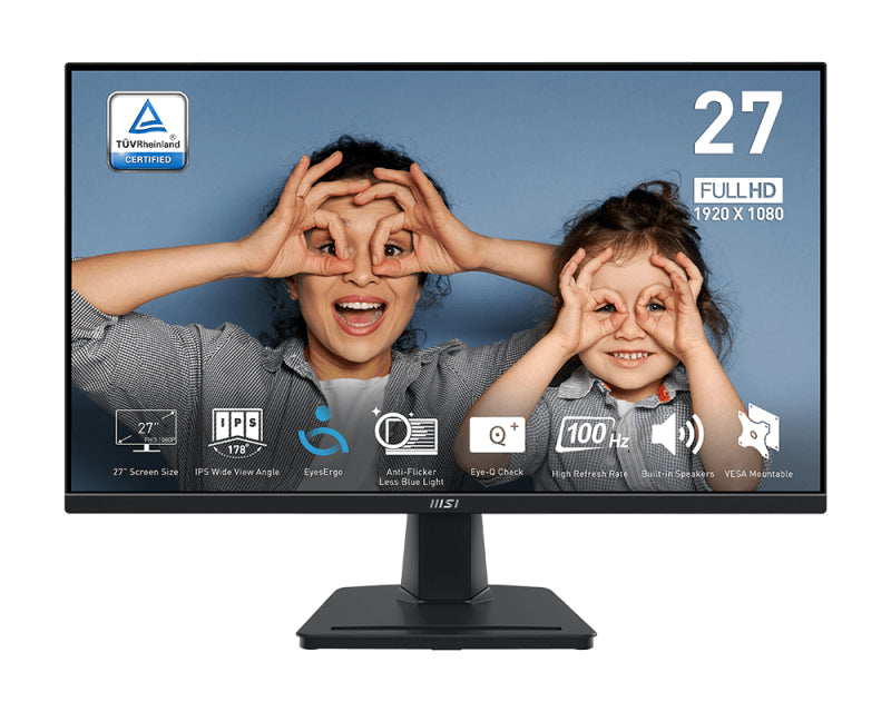 MSI Pro MP275QDE Computerbildschirm 68,6 cm (27") 2560 x 1440 Pixel Wide Quad HD LCD Schwarz