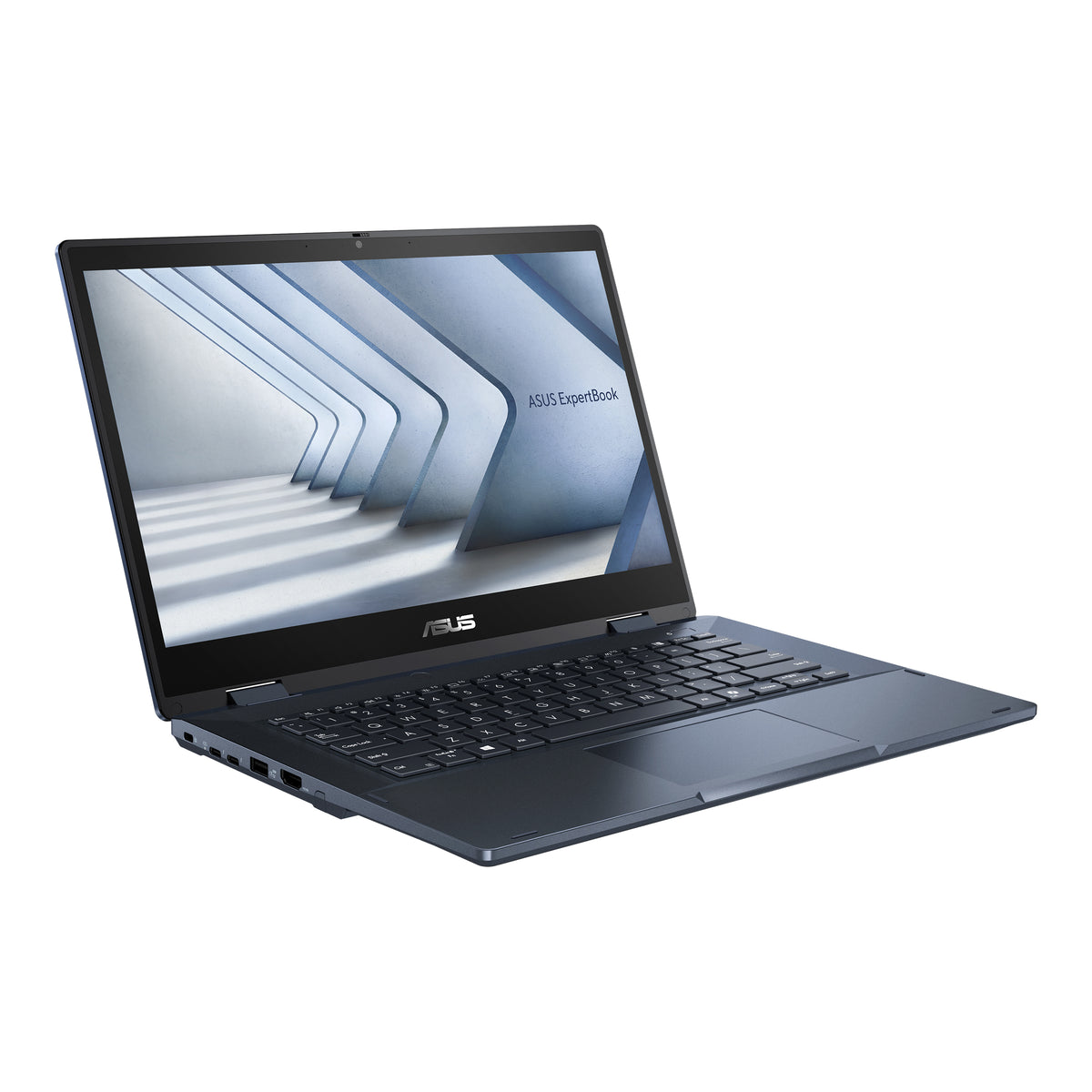 ASUS ExpertBook B3 Flip B3402FVA-EC2616X Intel Core 5 120U Hybrid (2-in-1) 35,6 cm (14") Touchscreen Full HD 16 GB DDR4-SDRAM 512 GB SSD Wi-Fi 6 (802.11ax) Windows 11 Pro Schwarz QWERTZ Deutsch