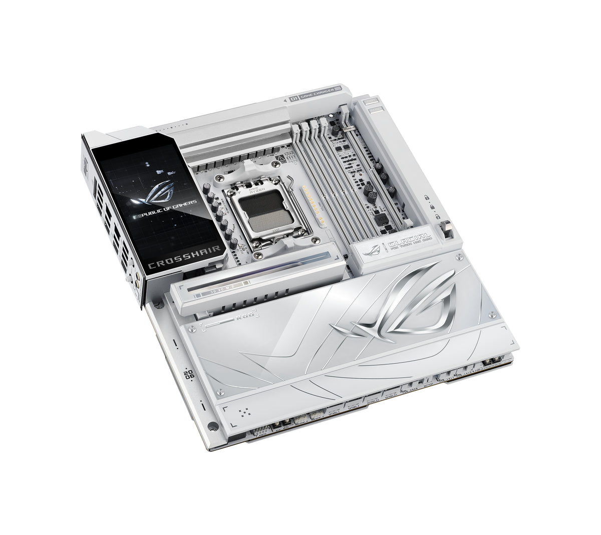 ASUS ROG CROSSHAIR X870E GLACIAL AMD X870E Sockel AM5 Erweitertes ATX