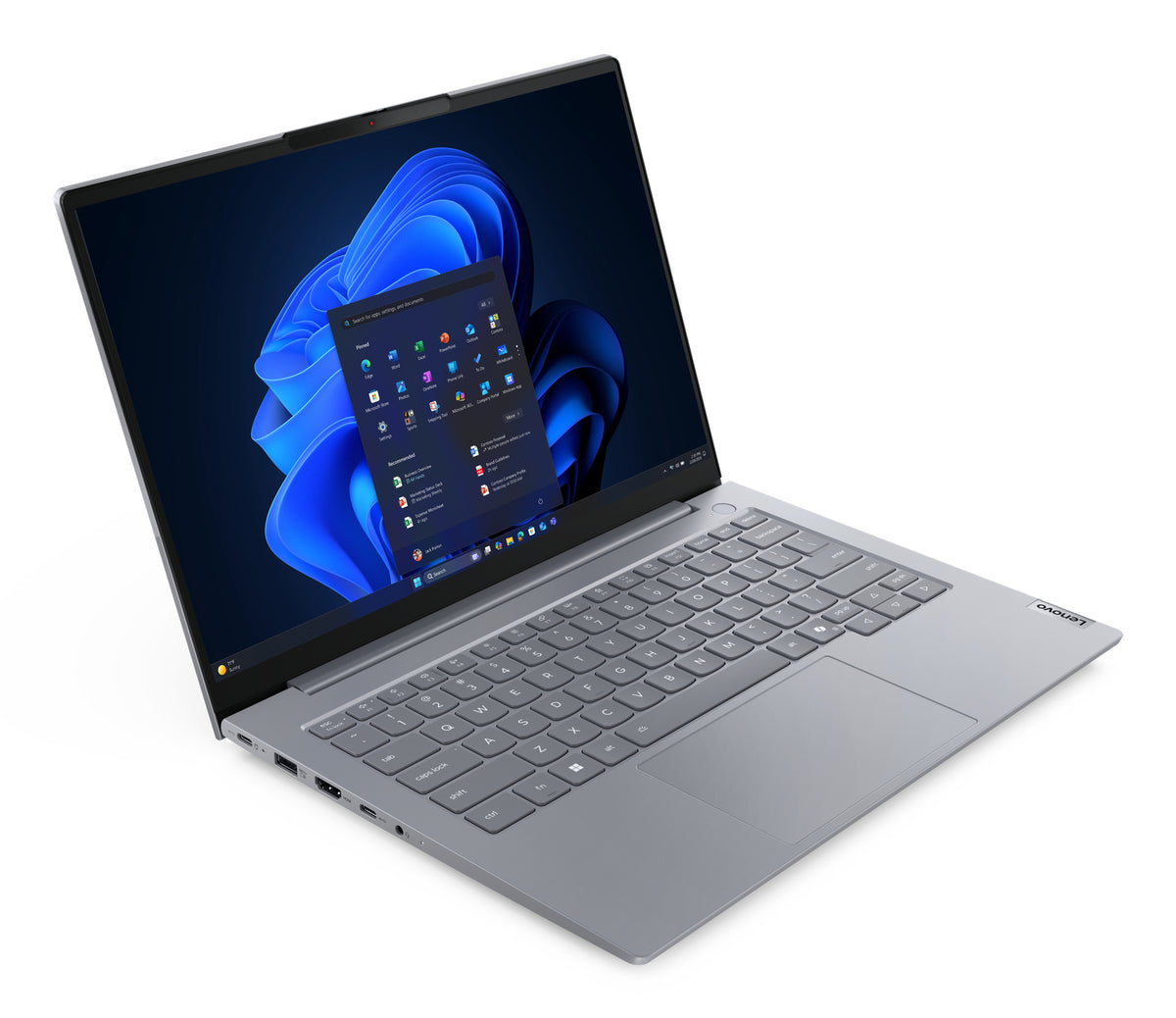 Lenovo ThinkBook 14 G9 AHP AMD Ryzen™ 7 250 Laptop 35,6 cm (14") WUXGA 16 GB DDR5-SDRAM 512 GB SSD Wi-Fi 7 (802.11be) Windows 11 Pro Schweiz Grau