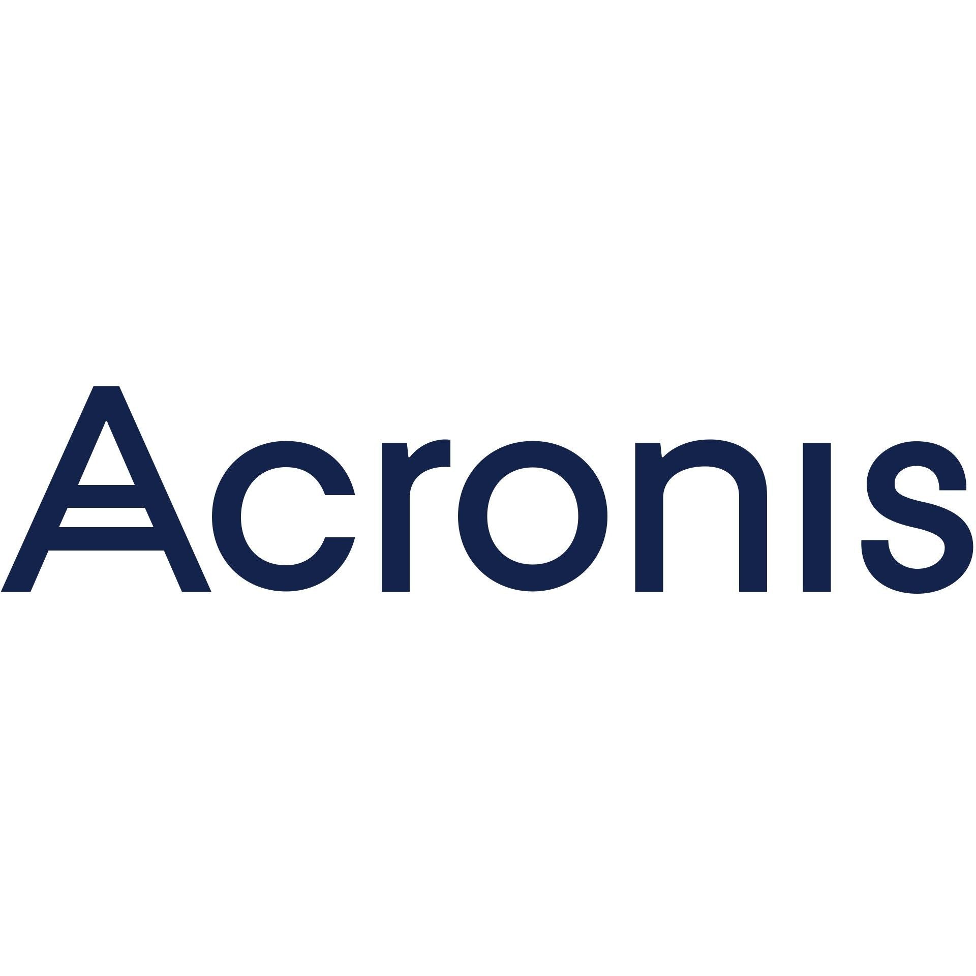 Acronis Cyber Backup Advanced Virtual Host Subscription License 1 Host. 3 Years - ESD-DownloadESD