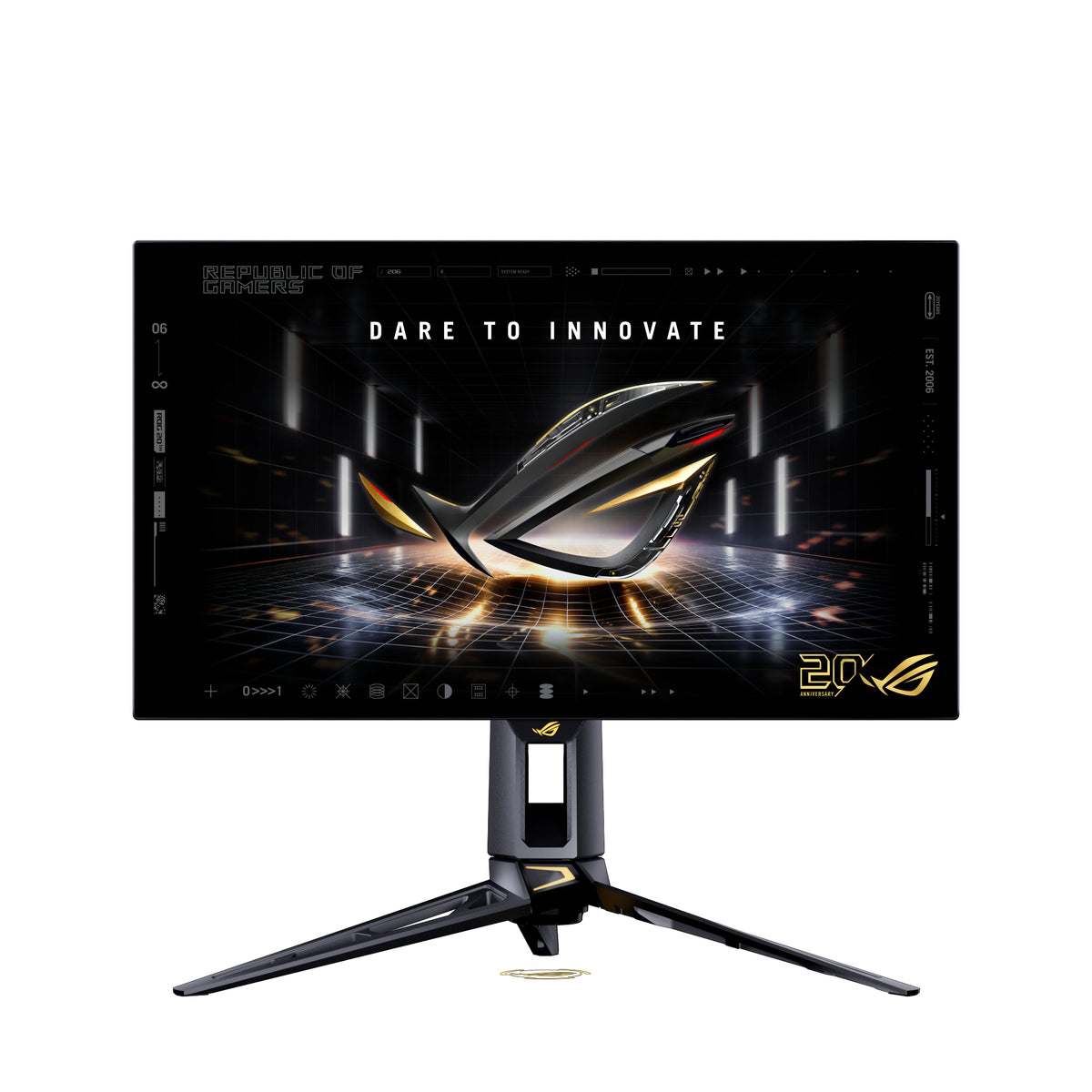 ASUS ROG Swift OLED PG27AQWP-G EDITION 20 Computer Monitor 67.3 cm (26.5") 2560 x 1440 Pixels Wide Quad HD Black