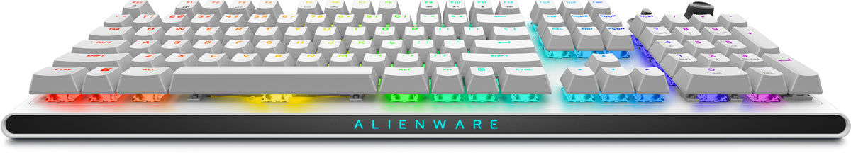 Alienware Tri-Mode AW920K Tastatur Gaming USB + RF Wireless + Bluetooth Weiß