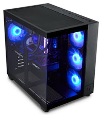 ERAZER Tank X15 (MD 340129) AMD Ryzen™ 7 7800X3D 32 GB DDR5-SDRAM 2 TB SSD NVIDIA GeForce RTX 5070 Windows 11 Home Tower PC Schwarz