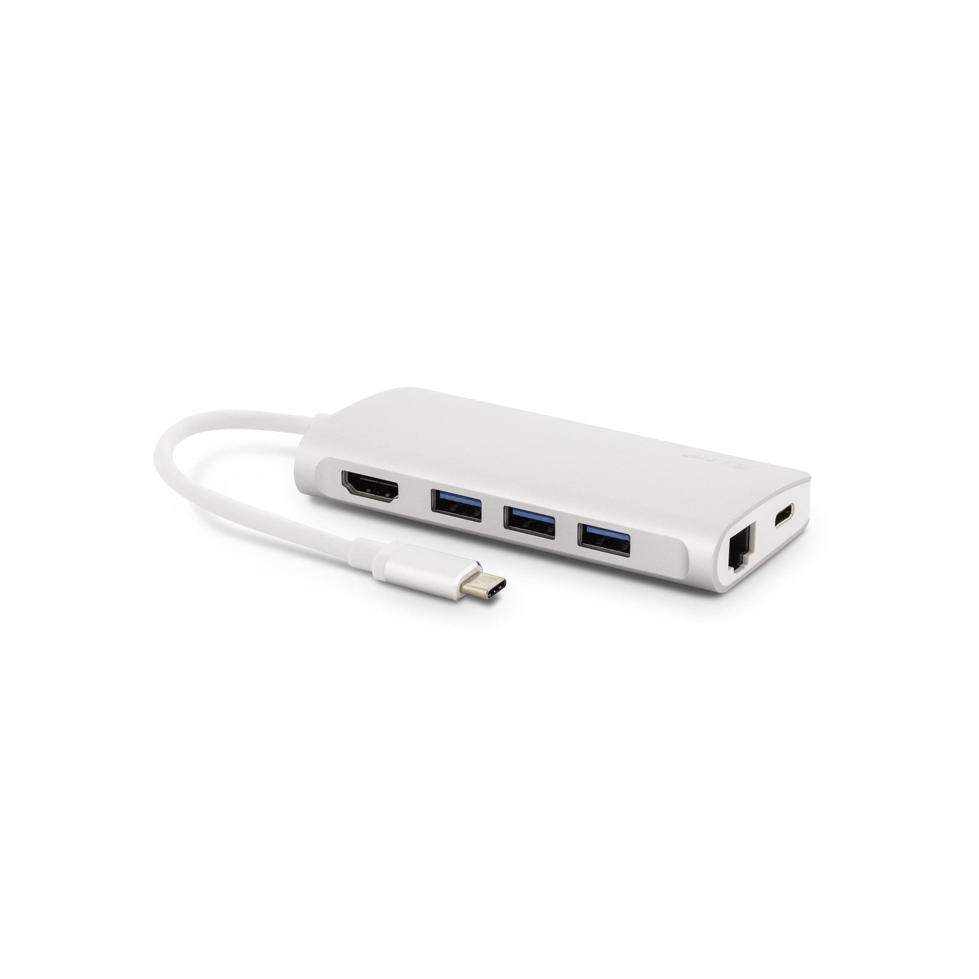 LMP USB-C 3.1 zu HDMI&3xUSB3.0&LAN&MicroSD