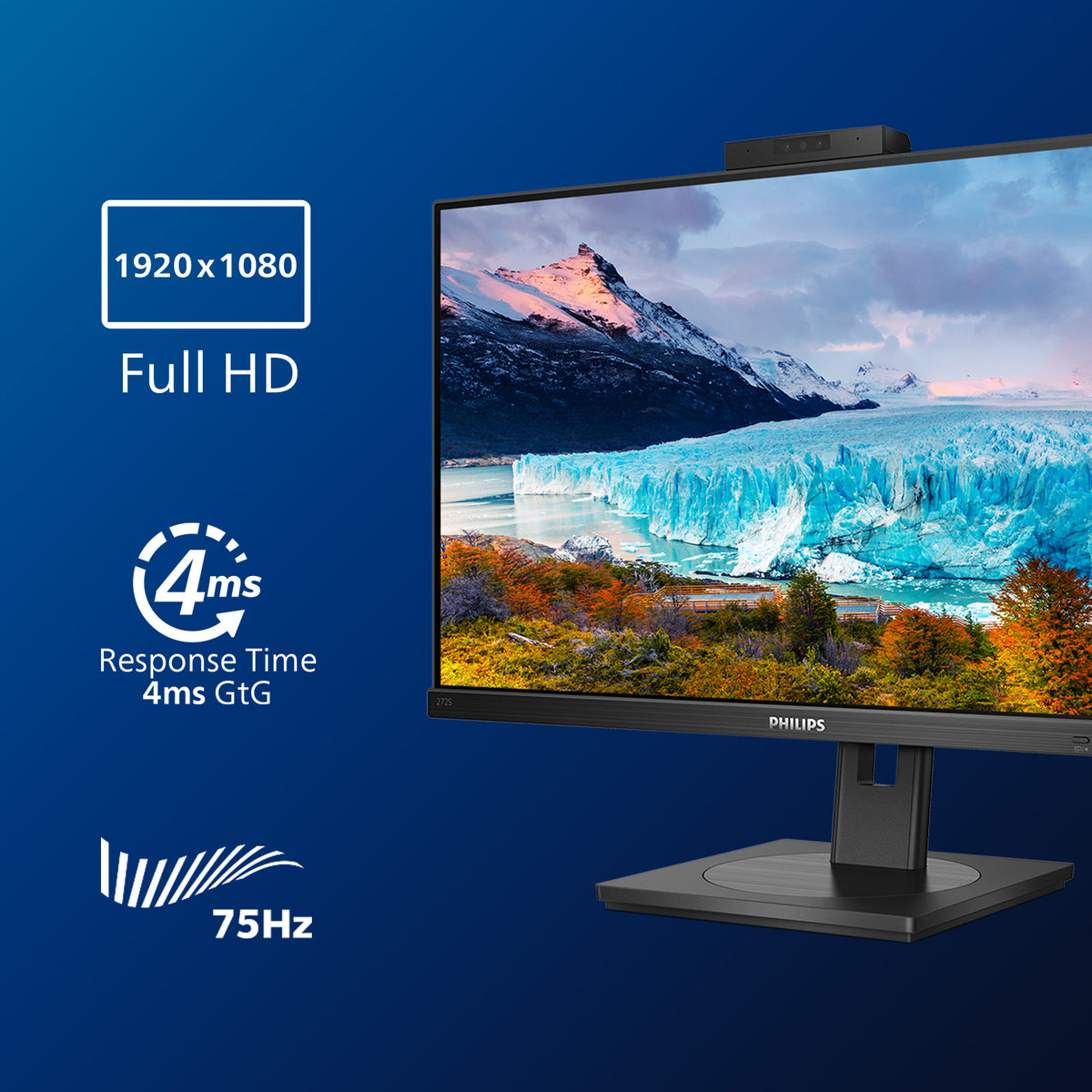 Philips S Line 272S1MH/00 Computerbildschirm 68,6 cm (27") 1920 x 1080 Pixel Full HD LED Schwarz
