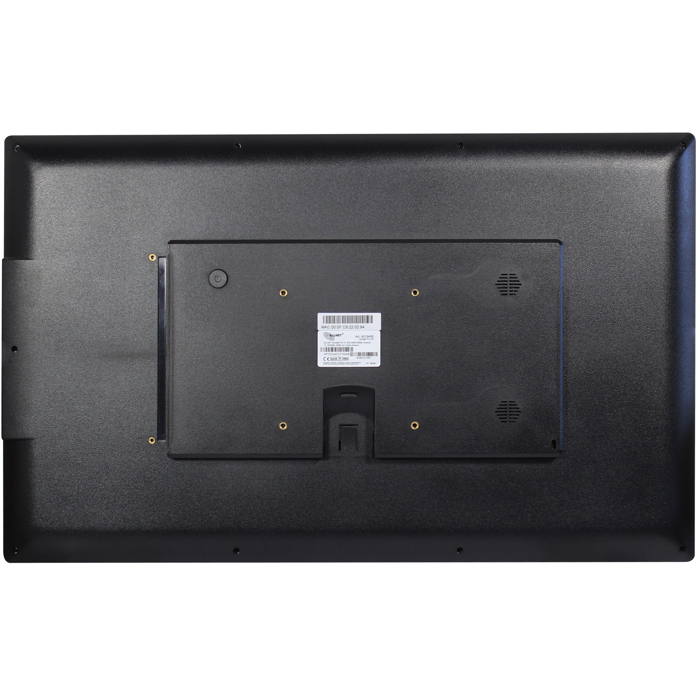 ALLNET Sunlight Pro 21 Zoll 8GB/128GB Android 12 RK3588 HDMI out Farbe schwarz