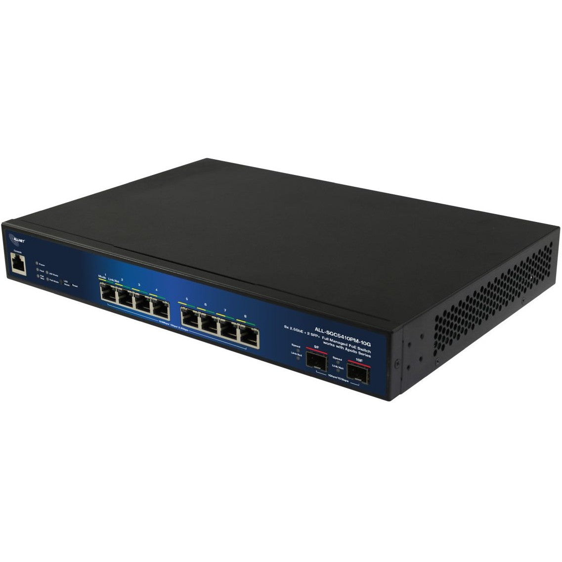 8+2P ALLNET Apollo ALL-SGC5410PM-10G POE M