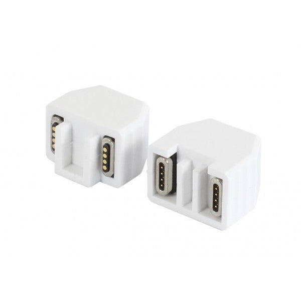 ALLNET TP-TP Kupplung CAT6A Buchse 1:1 8-pol. RJ45 magnetische Sicherungskupplung 50er Bulk Set Abwurfbuchse PoE fähig bis zu 10GBit