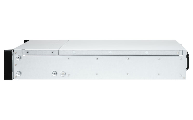 QNAP ES2486dc NAS Rack (2U) Intel® Xeon® D D-2142IT 128 GB DDR4 0 TB QNAP Enterprise System Schwarz