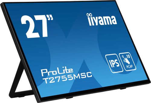 iiyama ProLite T2755MSC-B1 Computerbildschirm 68,6 cm (27") 1920 x 1080 Pixel Full HD LED Touchscreen Tisch Schwarz