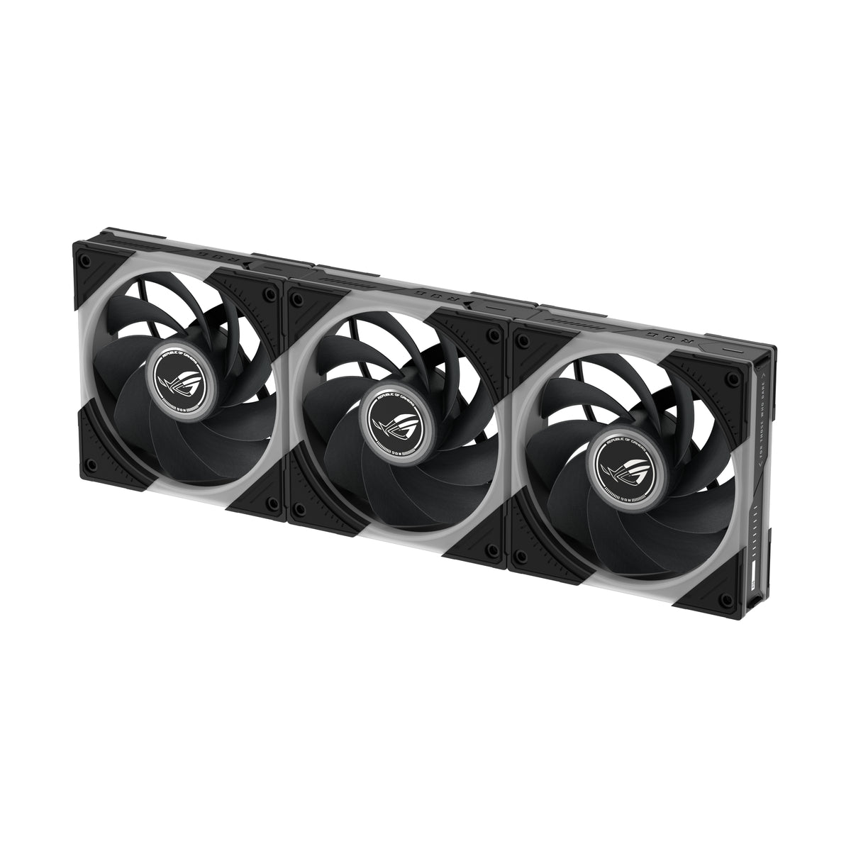 ASUS ROG Eurux GR120 ARGB Reverse Fan - Triple Pack Computergehäuse Ventilator 12 cm Schwarz, Weiß 3 Stück(e)