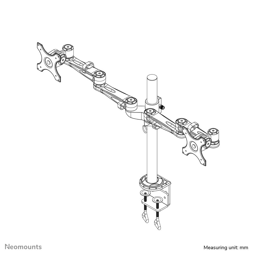 Neomounts FPMA-D935D Monitorarm 14-27"