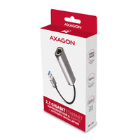 Axagon ADE-25R SuperSpeed USB-A 2.5 Gigabit ALU Ethernet Adapter