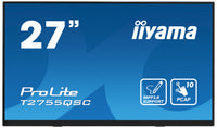 iiyama ProLite T2755QSC-B1 Computerbildschirm 68,6 cm (27") 2560 x 1440 Pixel Quad HD LCD Touchscreen Schwarz