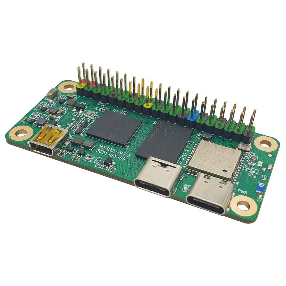 ALLNET Radxa Zero 1GB D1H WLAN. Pin Leiste gelötet. onboard Antenne